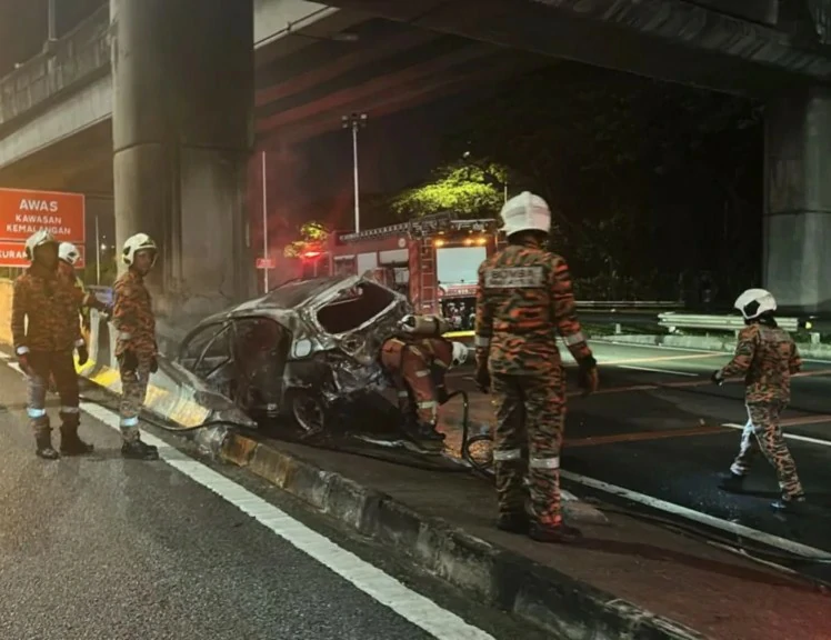 Jalan Sungai Besi Fiery Crash, Kuala Lumpur – 17 May 2026